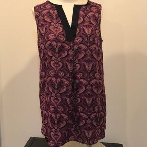 Loft long sleeveless tank size small